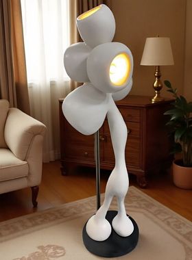 新款创意眼睛灯客厅落地灯卧室床头灯简约轻奢高级感装饰氛围灯