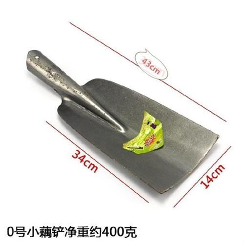 园艺锰钢种植挖土工具挖树铁锨大号铁铲户K外农用铁锹铲子木柄钢