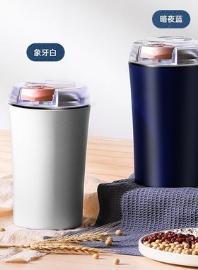 110Vb美规药材研磨机小型五谷杂粮辅食咖啡豆西药调料打粉碎磨粉