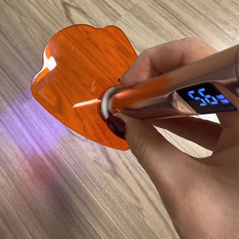 美甲一字灯护眼遮光挡板护眼挡蓝光光疗配件橙色亚克力鸭掌护目片,彩妆/香水/美妆工具,美甲工具,淘宝优惠券,粉丝福利购,淘宝优惠卷