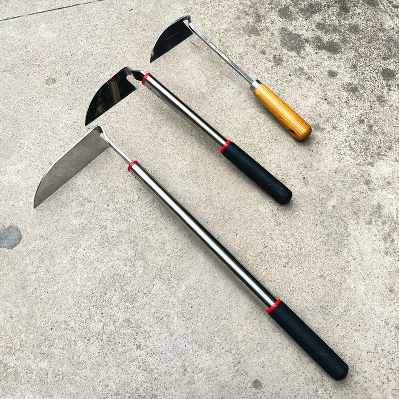 锄头除草神器农具弯月锄空心锄铬钢锄开荒翻地松土种菜花园艺野菜,鲜花速递/花卉仿真/绿植园艺,锄头,淘宝优惠券,粉丝福利购,淘宝优惠卷