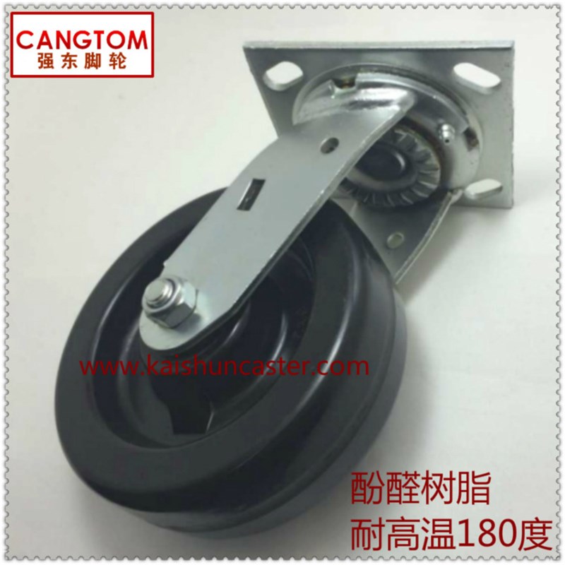 重型耐高温6寸脚轮5寸4寸万向轮高温轮杀菌烤箱轮子温度170-300度