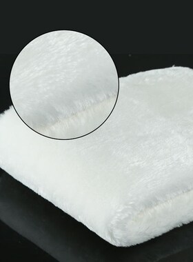 工厂供应全涤纶小毛皮 割圈绒 平剪绒 白色毛绒布 饰品柜台桌布垫