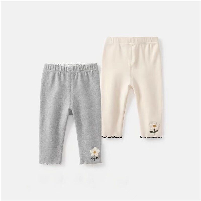 女童打底裤春装2024新款洋气婴儿裤子宝宝外穿长裤儿童春秋休闲裤,童装/婴儿装/亲子装,裤子,淘宝优惠券,粉丝福利购,淘宝优惠卷