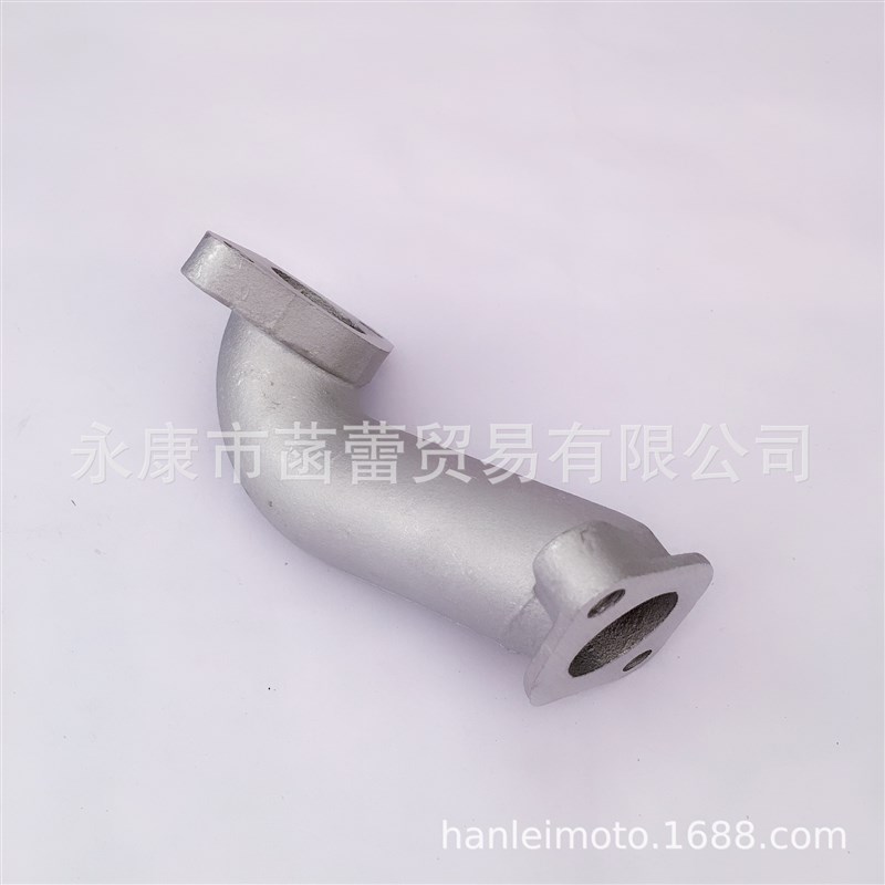 摩托车沙滩车110 125CC发动机配件进气弯管40号化油器接头