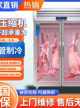 挂肉柜商用牛羊j肉保鲜展示冷藏冰柜排酸柜鸡鸭鹅吊柜子立式冷冻