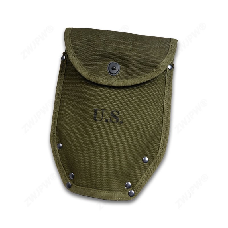 美式   M1945  折叠锹套 帆布 O织带(复刻影视道具)