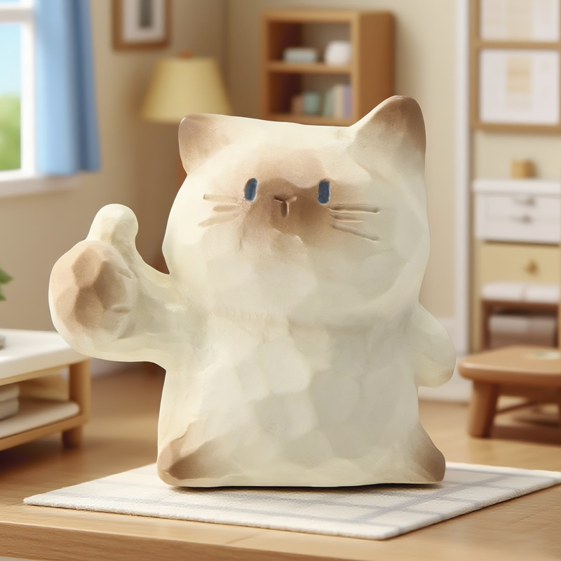 网红款潮玩可爱猫猫PAI情绪盲盒