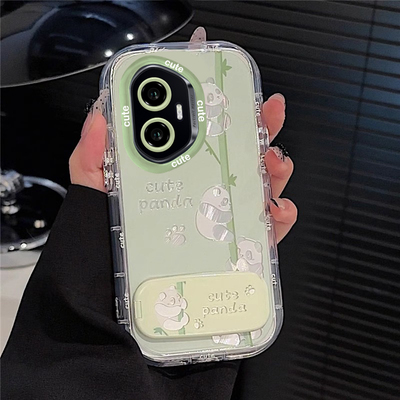 适用荣耀系列熊猫竹子手机壳