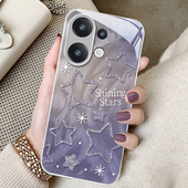 适用vivos30promini羽纱星星vivoS20手机壳S19金属漆S18E玻璃S17T新款 S16专用少女S15防摔12保护套10全包新品