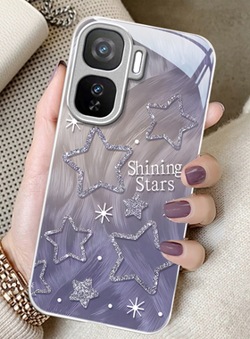 适用羽纱星星IQOONEO10PRO手机壳neo9spro+金属漆8玻璃7竞速版新款6se少女心专用5活力版防摔3保护套855全包