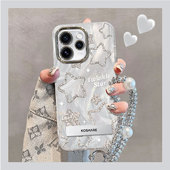 适用闪粉星星OPPOReno15手机壳reno15pro轻奢风新款 防摔保护套少女心高级感全包创意ins风时尚 奢华创意小众