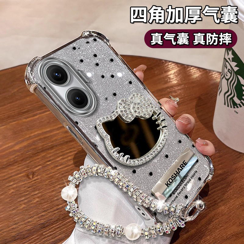 适用红米turbo4pro波点猫手机壳3女redmi新款四角防摔气囊轻奢风保护套全包硅胶新品创意不会撞壳外壳奢华,3C数码配件,手机保护套/壳,淘宝优惠券,粉丝福利购,淘宝优惠卷