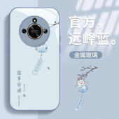 适用荣耀x50手机壳x60新款 x40i诸事皆顺honor防摔x30可爱女网红x20se金属漆x10玻璃9x高级感8x全包X60GT X70i