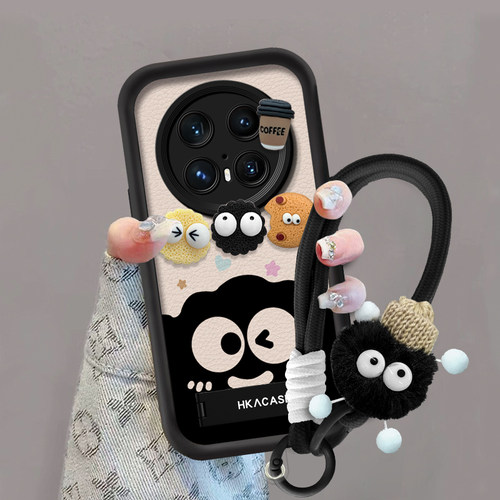 华为mate系列咖啡煤球手机壳