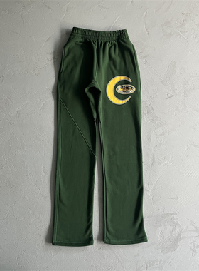 Corteiz恶魔岛alphabet Moon joggers宽松潮牌直筒运动美式长卫裤