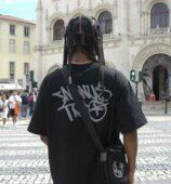 宽松美式 Minustwo前后印花短袖 T恤Top质量Tee男女同款 街头潮牌Y2k