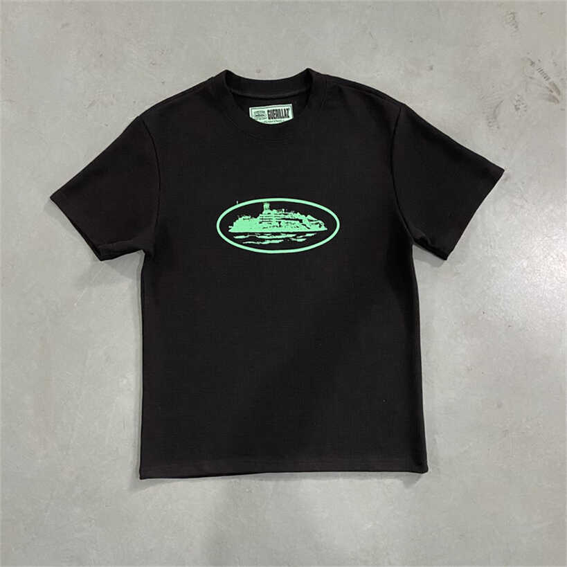 华夫格短袖T恤Corteiz伦敦Drill