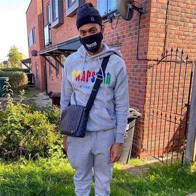 街头刺绣长裤时尚卫衣Trapstar