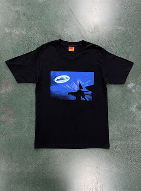 CORTEIZ round grass short sleeve蝙蝠侠T恤白色黑色短袖欧美Tee