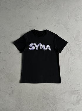 SYNA WORLD 3D立体气球镀铬T恤CentralCee个人潮牌街头高质量短袖