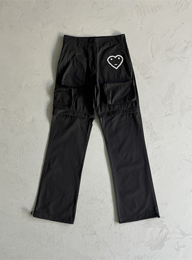 CARSICKO Cargo Pants美式可拆卸工装裤多口袋嘻哈街头户外潮牌