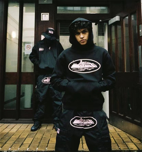 Corteiz连帽卫衣CRTZ Alcatraz logo hoodie美式街头潮牌UK Drill