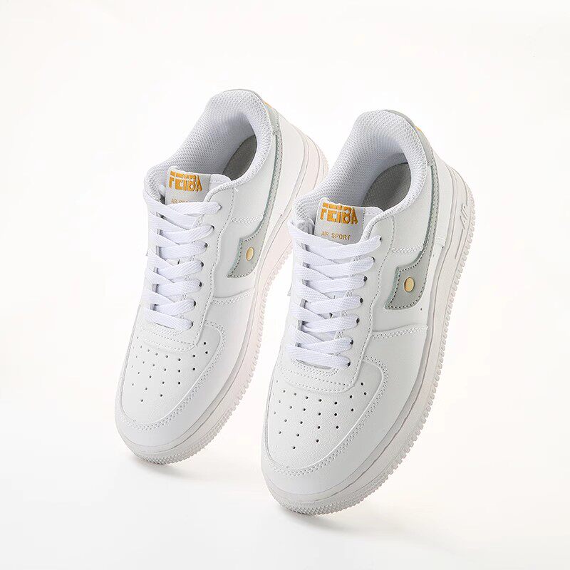 极简小白鞋男女老爹鞋休闲舒适轻便百搭透气红辣椒1218-1