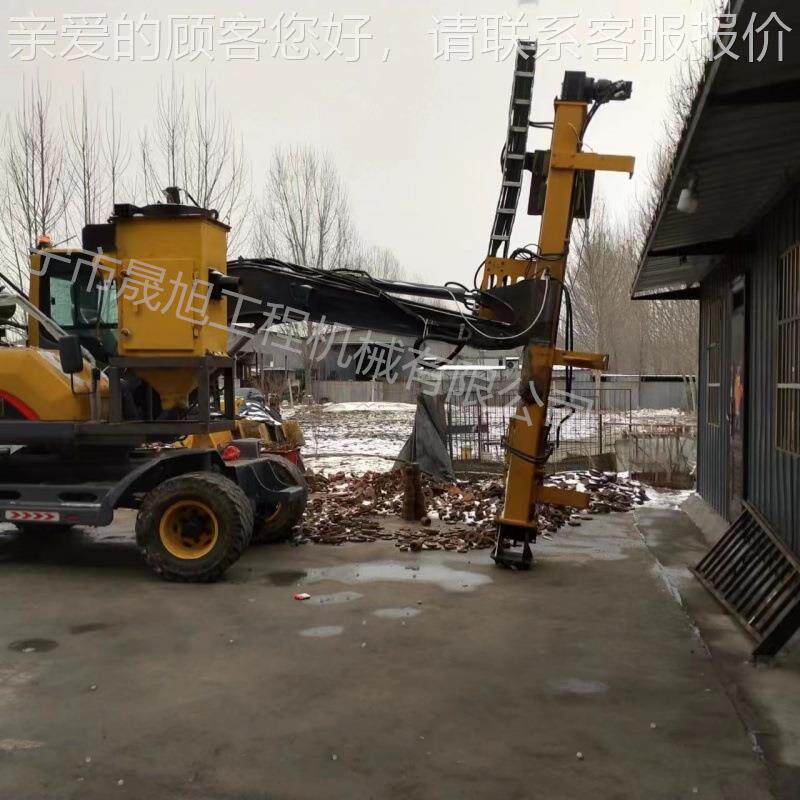 新伏疆改打光用加厚箱体262式滑架光伏潜孔钻机 挖液 压凿岩机