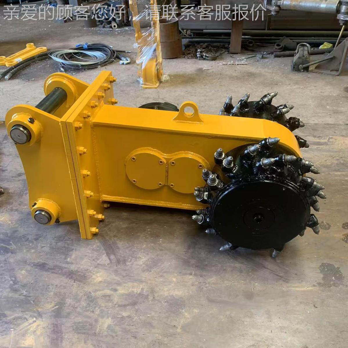 挖掘机铣挖机隧道进超掘头小150道型铣挖机巷平巷铣刨挖改铣挖机