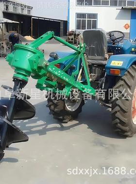 车载式植树打坑机现货RLU 拖树拉机打种挖坑机 坑机