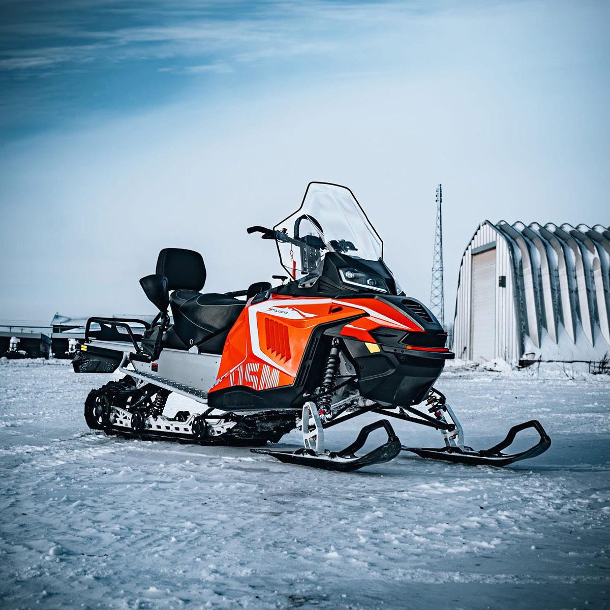 1000CC雪地摩托车V型双缸雪橇车ATV全地形车雪AODES雪地车