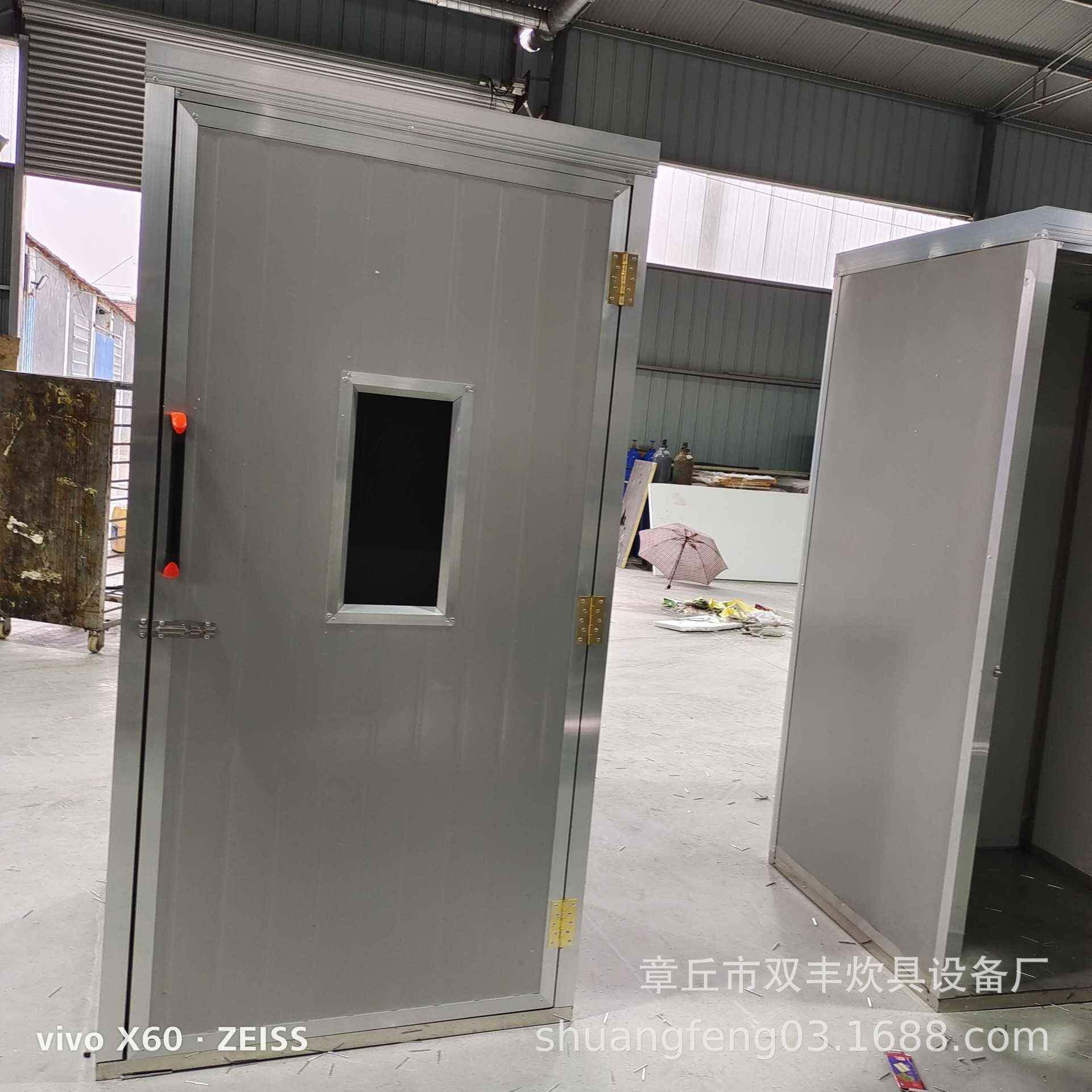 双门房发配套蒸醒257箱推车式醒发箱厂 家 不锈钢醒发房 馒头发酵