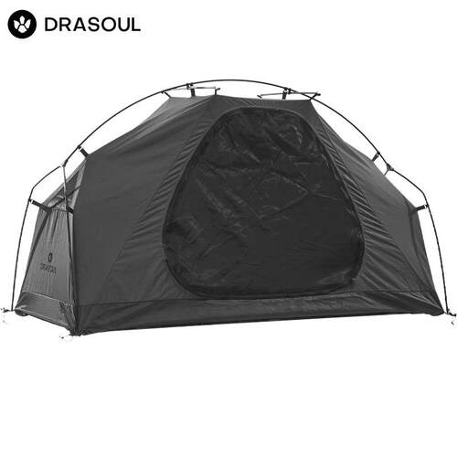 DRASOUL单人星动离地帐篷庇护所徒步棉布帐篷轻量便携户外露营帐