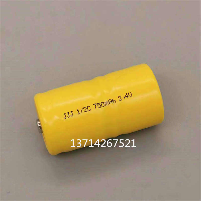 JJJ 1/2C 750mAh 2.4V镍镉充电电池组适用甲醛检测测试仪专用电池