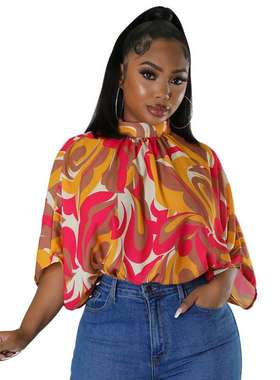 2024美女装t恤衫女休闲服饰美式宽松t恤女休闲上衣women clothes