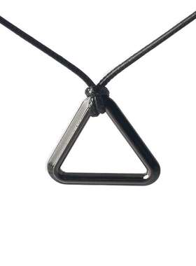 动漫周边电锯人链锯人电次变身拉环项链金属三角形吊坠配饰品挂件