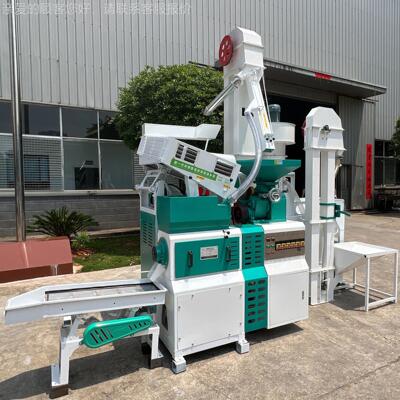 大米和SRW生产线成套工设备含色选白米分级定量打米包机加碾生产