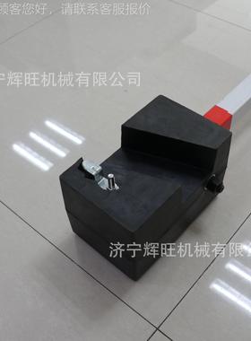 防溜带枕木轨道溜车PRPR-00橡胶枕木轻便携防阻车枕木三角锁定驻