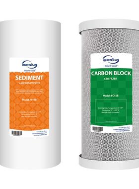 iSpring爱诗普霖全屋中央净水器大小胖PP棉活性炭软化树脂滤芯