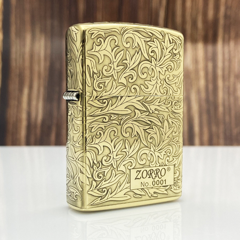 ZORRO佐罗zipop打火机zippp正版zoiip煤油zoiop防风zoipo限量唐草