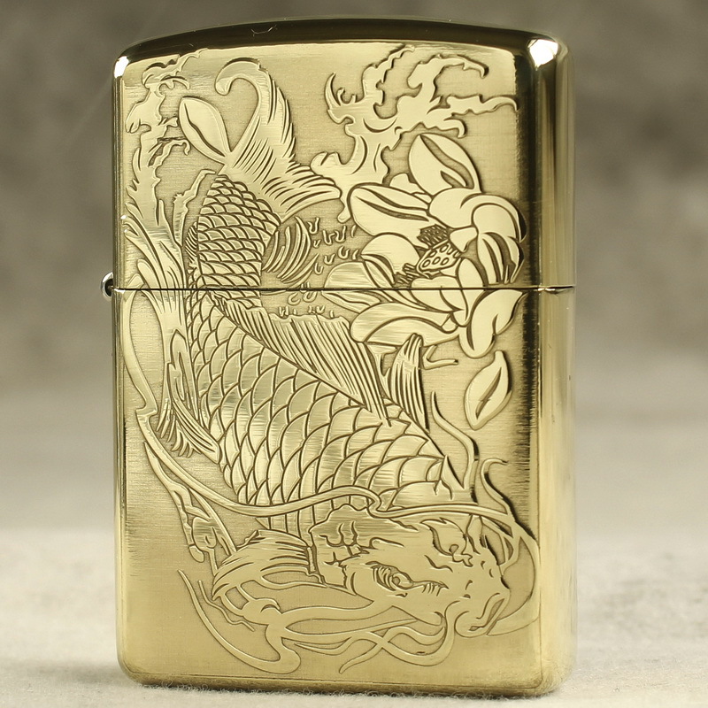 zippo芝宝zipop打火机zippp正版zoiip煤油zoiop防风zoipo限量鲤鱼