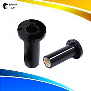 LIN 40同款 02RFL LMF40LFJUMT 圆法兰塑料直线轴承轴套J