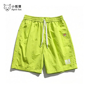 2025新款 子冰丝透气宽松短裤 夏装 休闲五分裤 男款 小狐狸美式