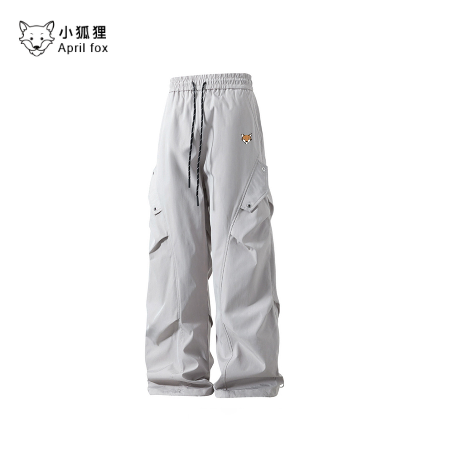 小狐狸美式机能户外冲锋裤子男夏季运动休闲防水登山工装裤