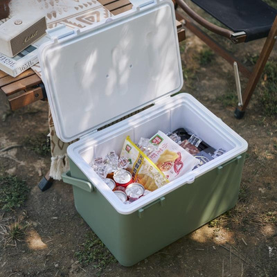 冰块保温箱冷藏箱摆摊户外露营食品商用冰桶小冰箱车载便携家用