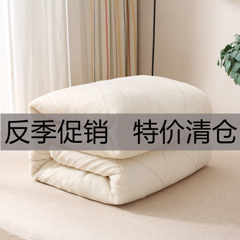 棉絮棉被垫被床垫棉胎床褥被褥子夏凉被子被芯学生宿舍单人被子