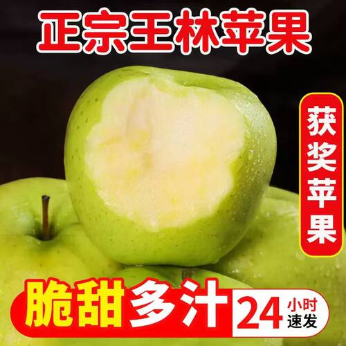 正宗王林苹果新鲜现摘水果当季