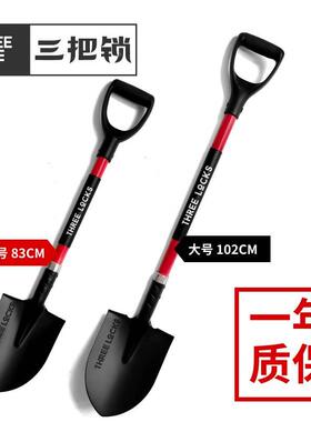 Three Locks越野车锰钢加厚工兵铲  坦克300牧马人户外备胎小铁锹