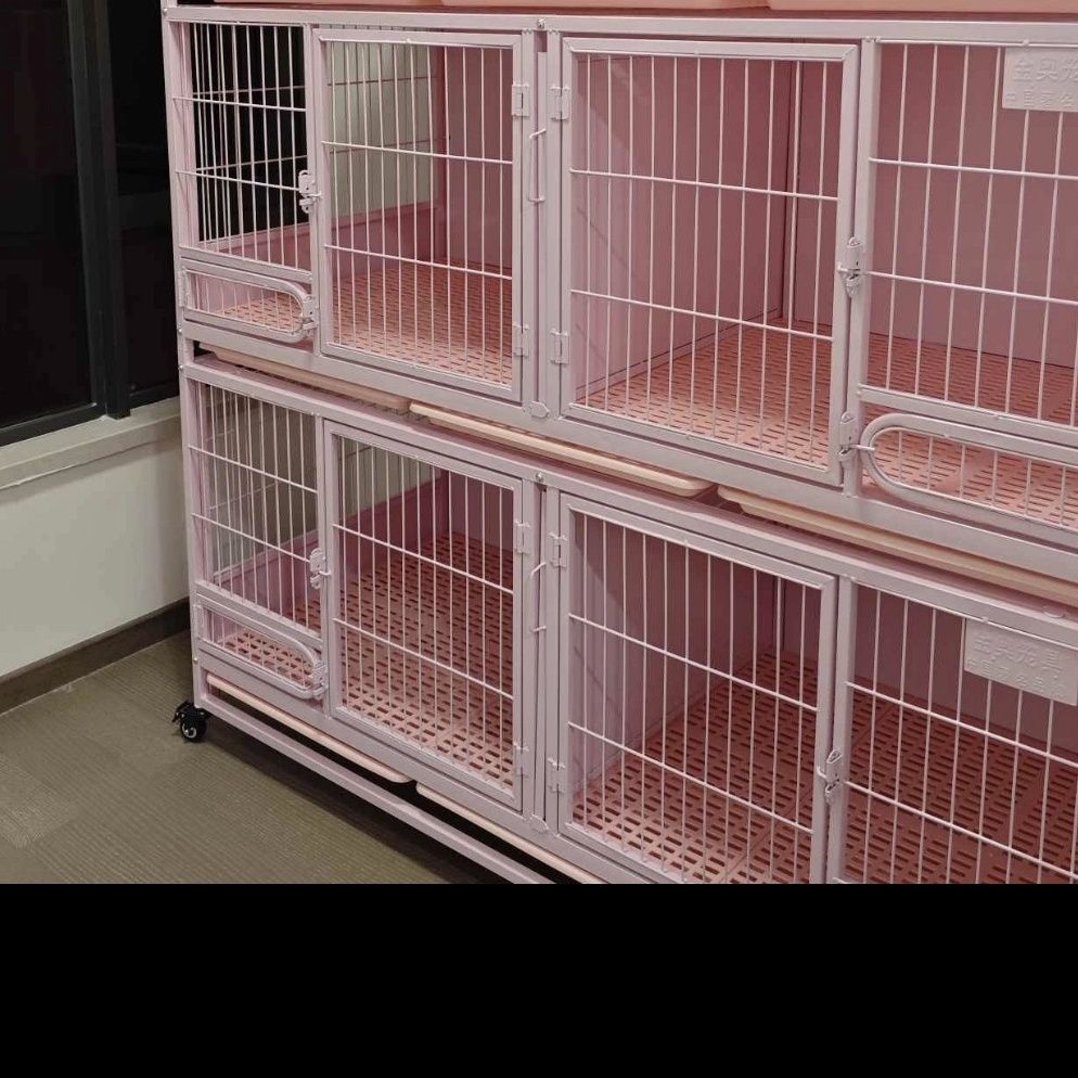 三层繁育猫笼子带孔粉踏家用猫咪别墅养殖猫舍宠物店寄养金奥笼具
